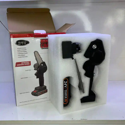 PowerCut™ Mini Motosierra Inalámbrica con 2 Baterías - ENVÍO GRATIS - [PROMOCIÓN DISPONIBLE SOLO HOY]