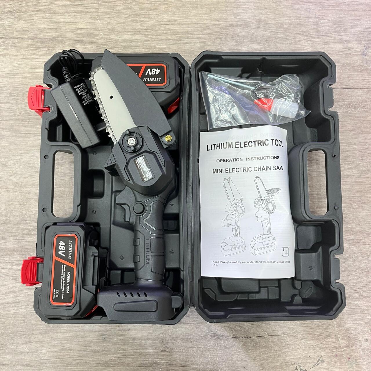 PowerCut™ Mini Motosierra Inalámbrica con 2 Baterías - ENVÍO GRATIS - [PROMOCIÓN DISPONIBLE SOLO HOY]
